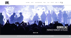 Desktop Screenshot of live.com.pl